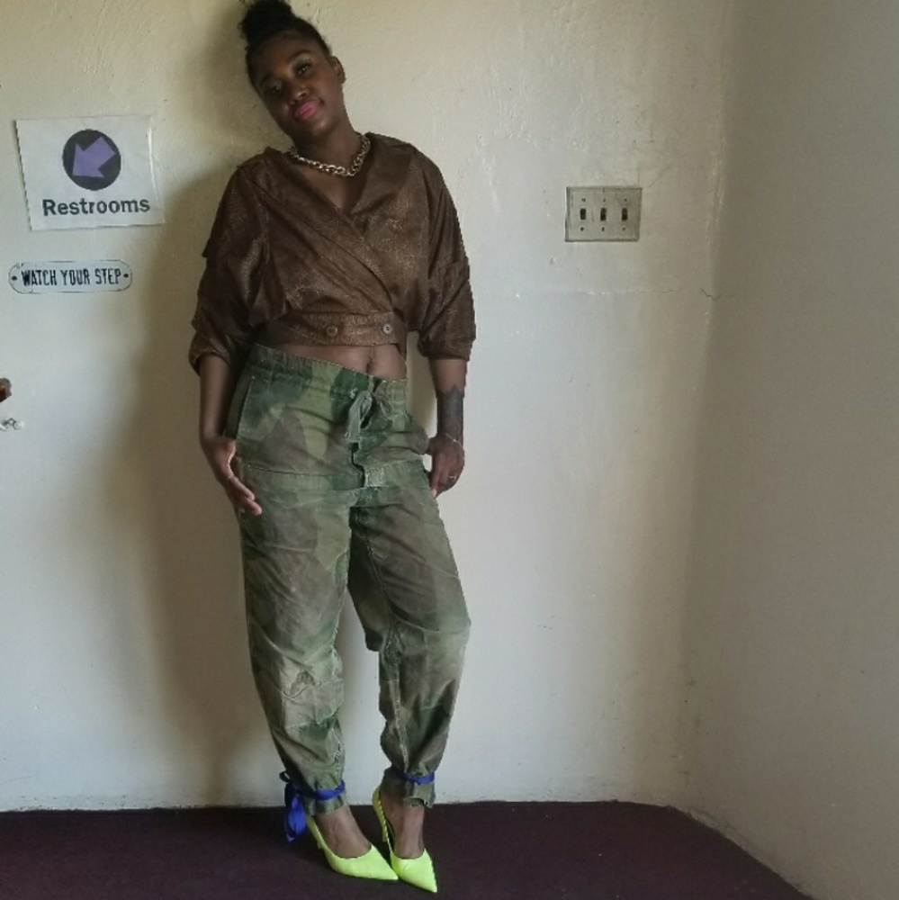 Brown suede vintage jacket